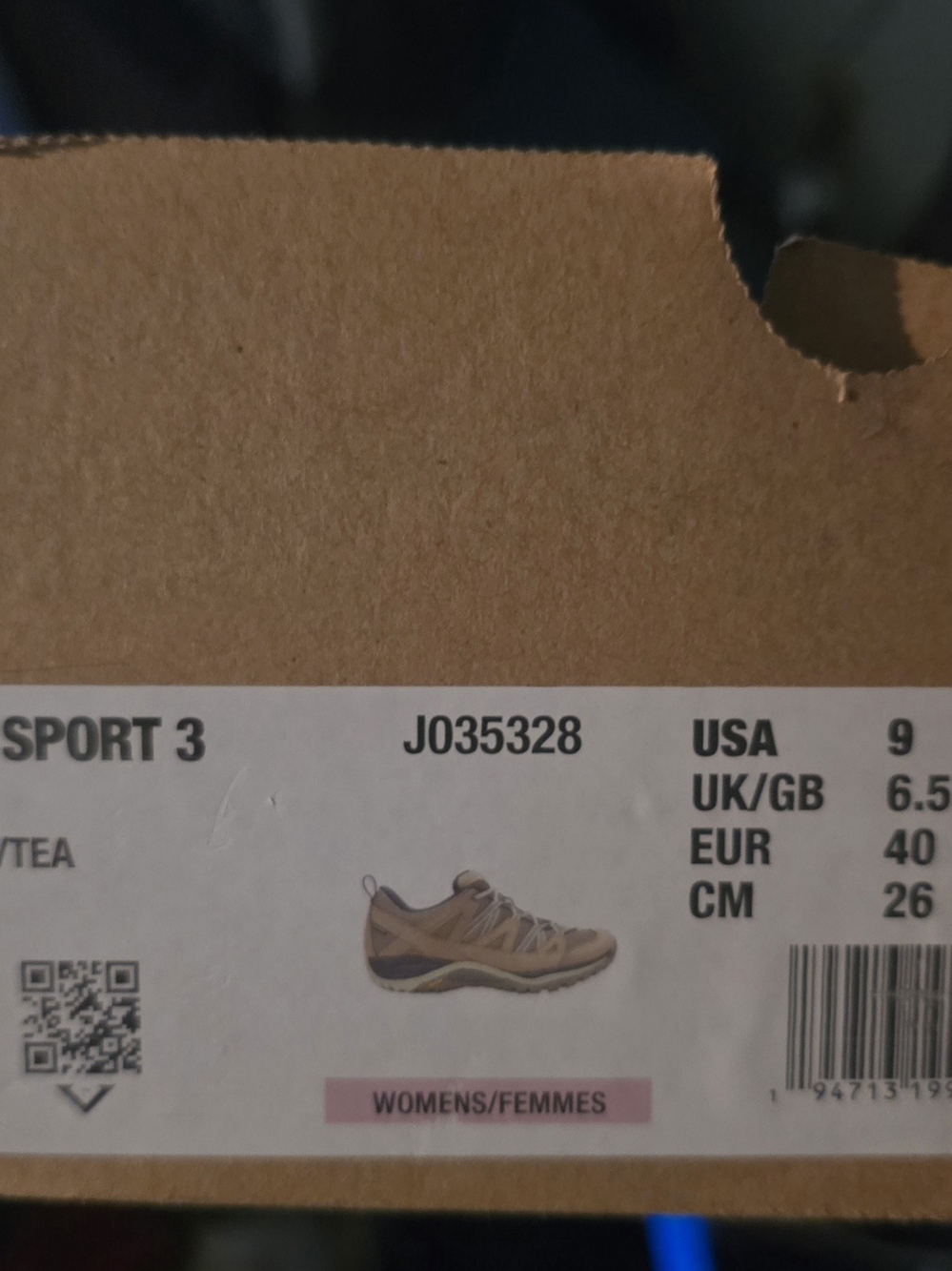 Merrell Siren Sport 3 Women's Hiking Shoes - Brindle/Tea- Waterproof